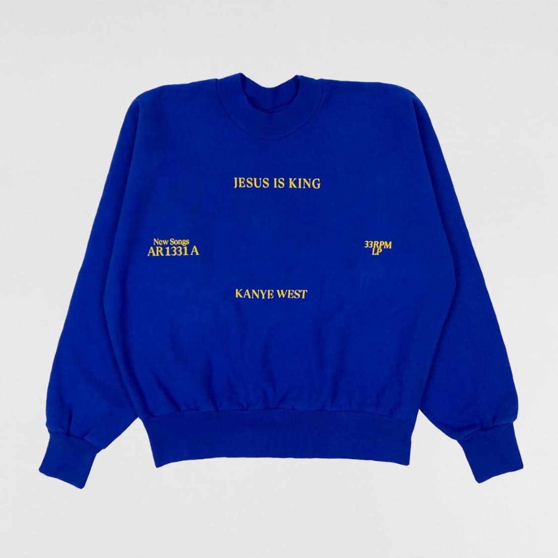 [XL]JESUS IS KING 크루넥 상품이미지1