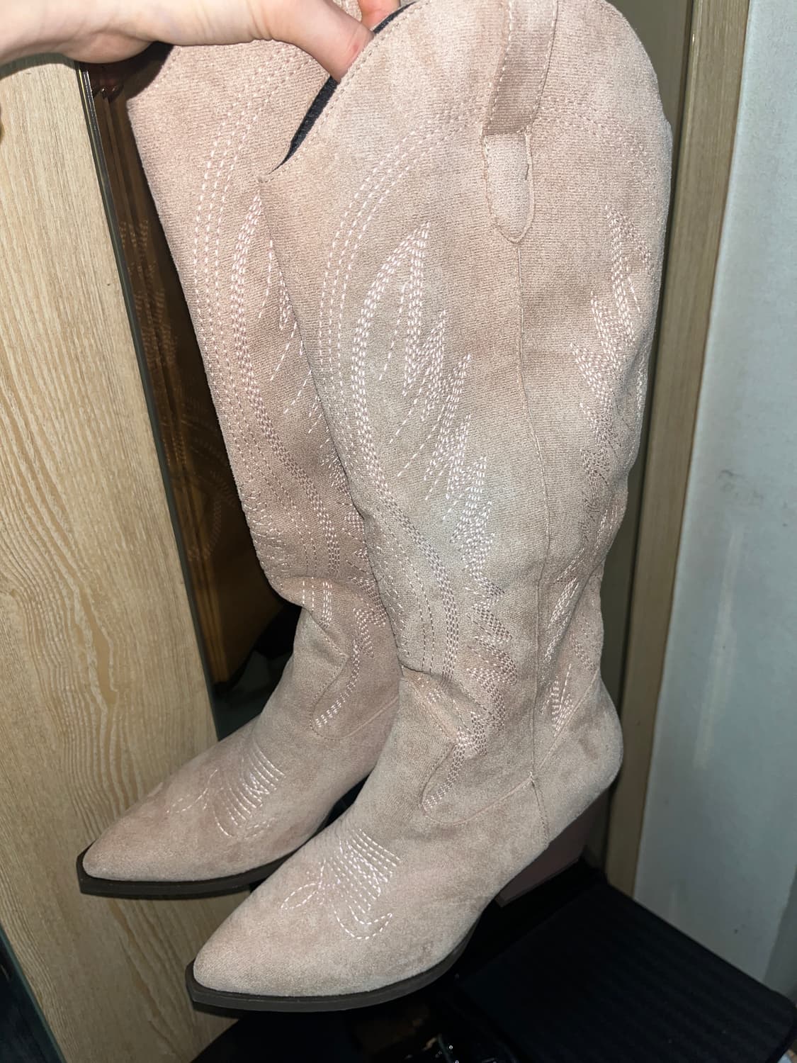 베이지 웨스턴부츠 상품이미지2