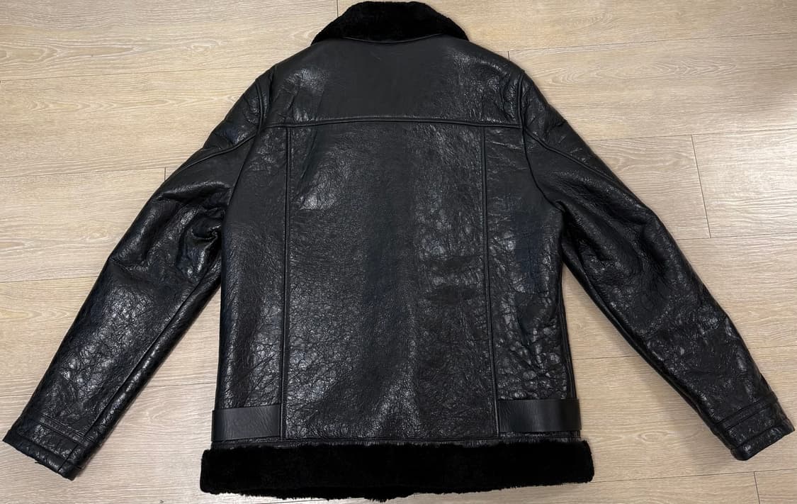 올세인츠 리얼레더 무스탕 XL 상품이미지2