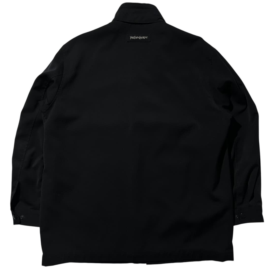 입생로랑 폴리쉘 싱글 자켓 블랙 상품이미지2