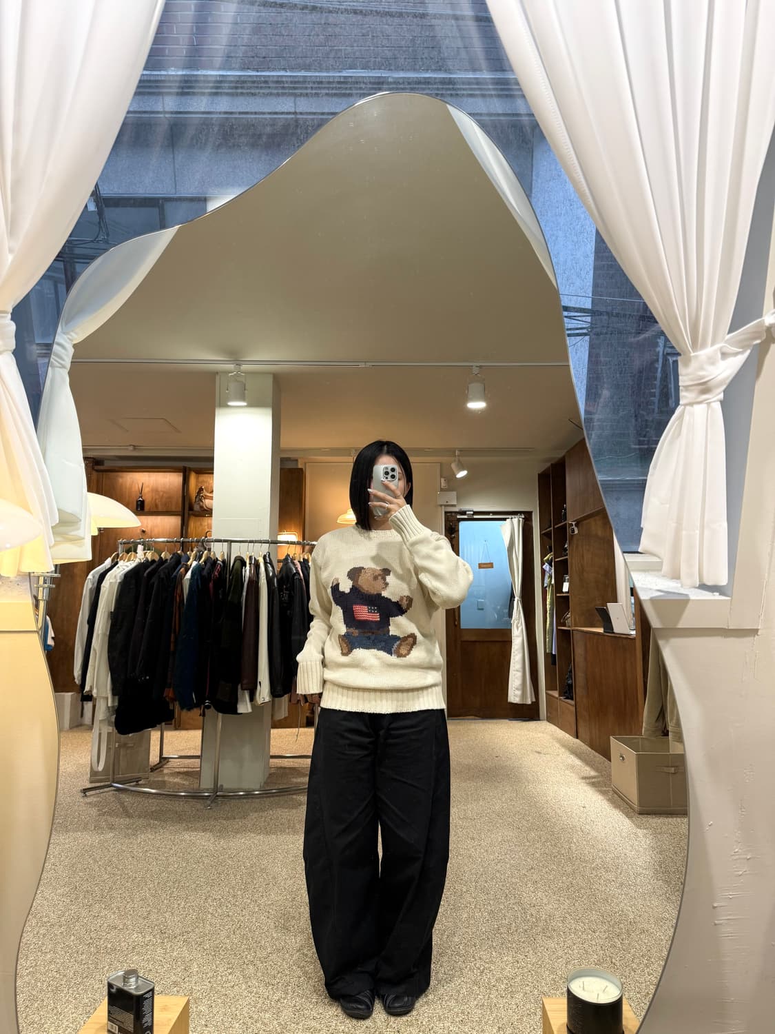 폴로 랄프로렌 싯다운 베어 핸드 니트 스웨터 상품이미지2