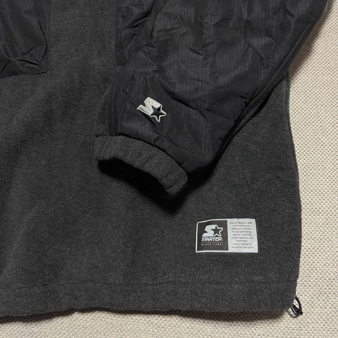스타터 블랙라벨 스카치 로고 풀오버 플리스 상품이미지2