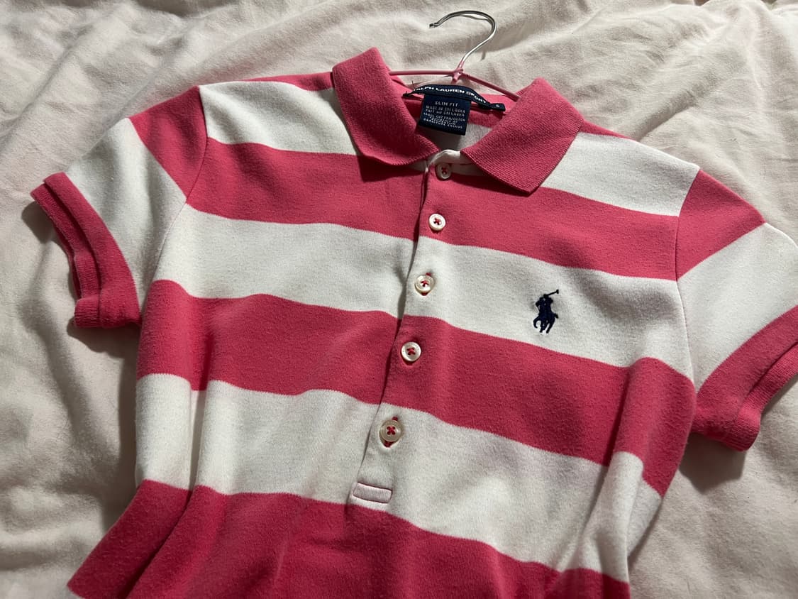 폴로 흰핑 딱붙 카라티 상품이미지4