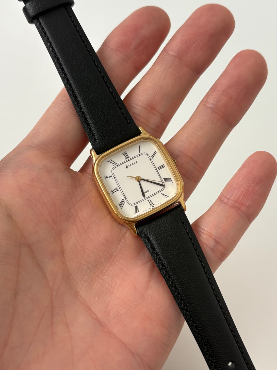 80s avenue roman index gold tank quartz 상품이미지2