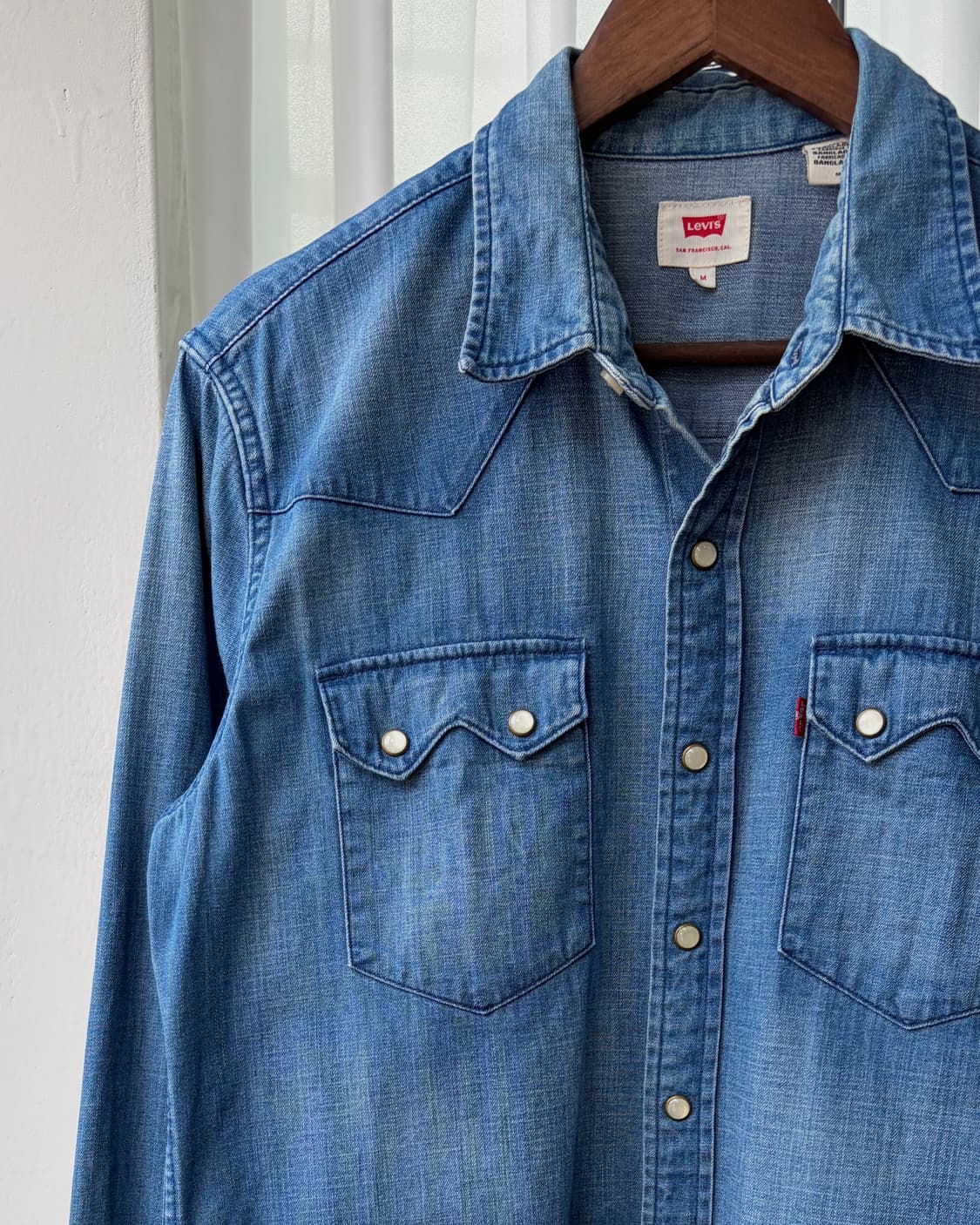 [M]리바이스 Levi's 클래식 웨스턴 데님 셔츠 상품이미지4