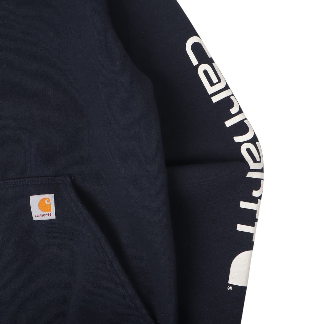 칼하트 k288 네이비 코튼 후드티 상품이미지3
