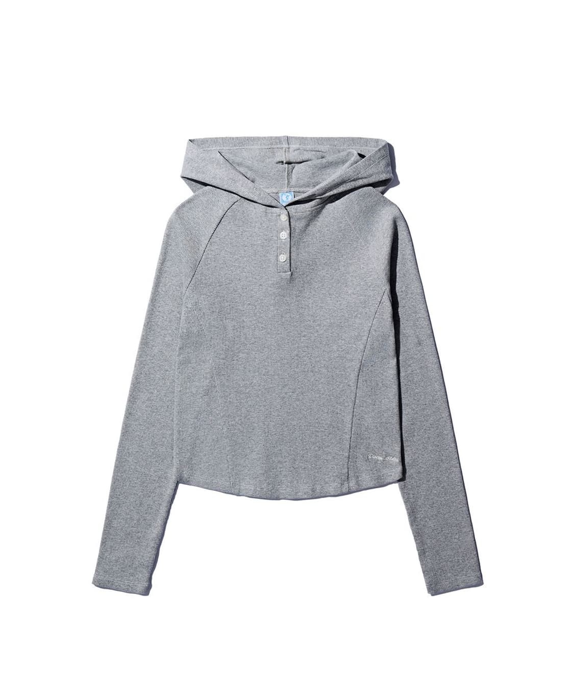 디스커스애슬레틱 우먼즈 슬림핏 후디드 롱 슬리브 티셔츠 상품이미지2