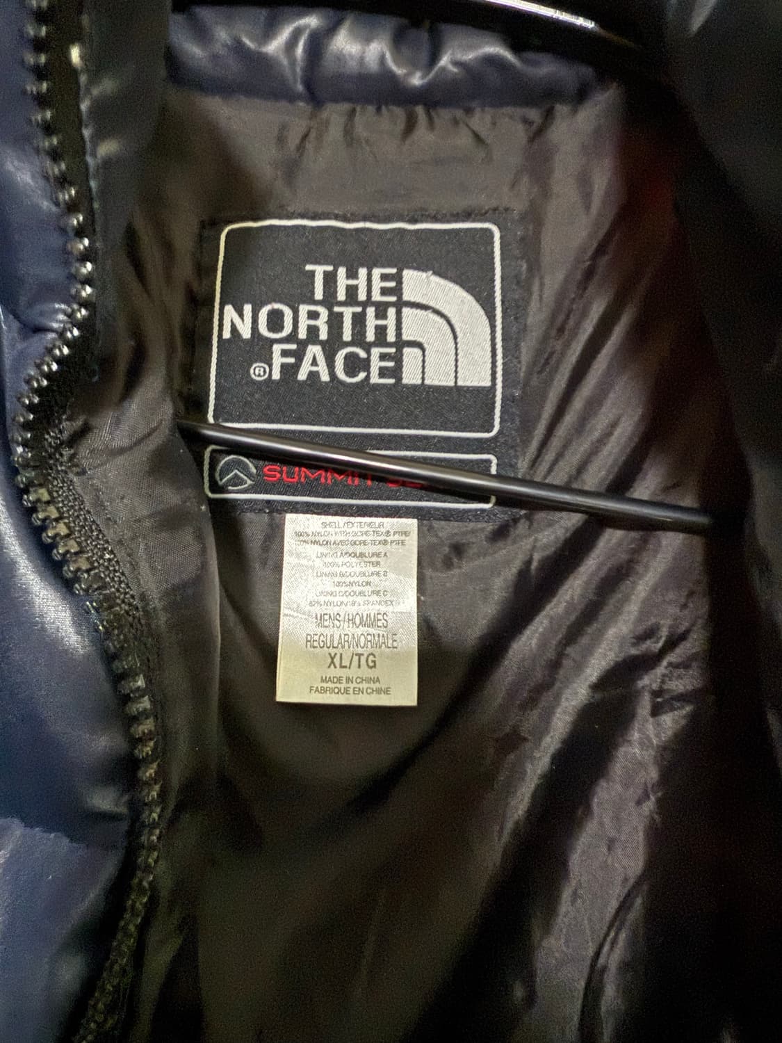 노스페이스 써밋 850 패딩 네이비 xl 상품이미지3