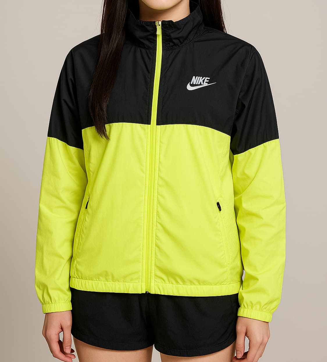 나이키 블랙/형광 윈드러너 바람막이 자켓_M 상품이미지1