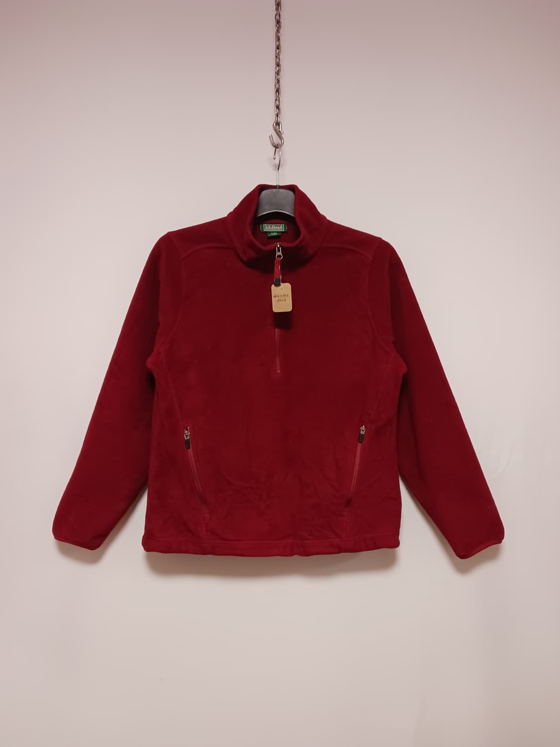 LL Bean 플리스 반집업 상품이미지1