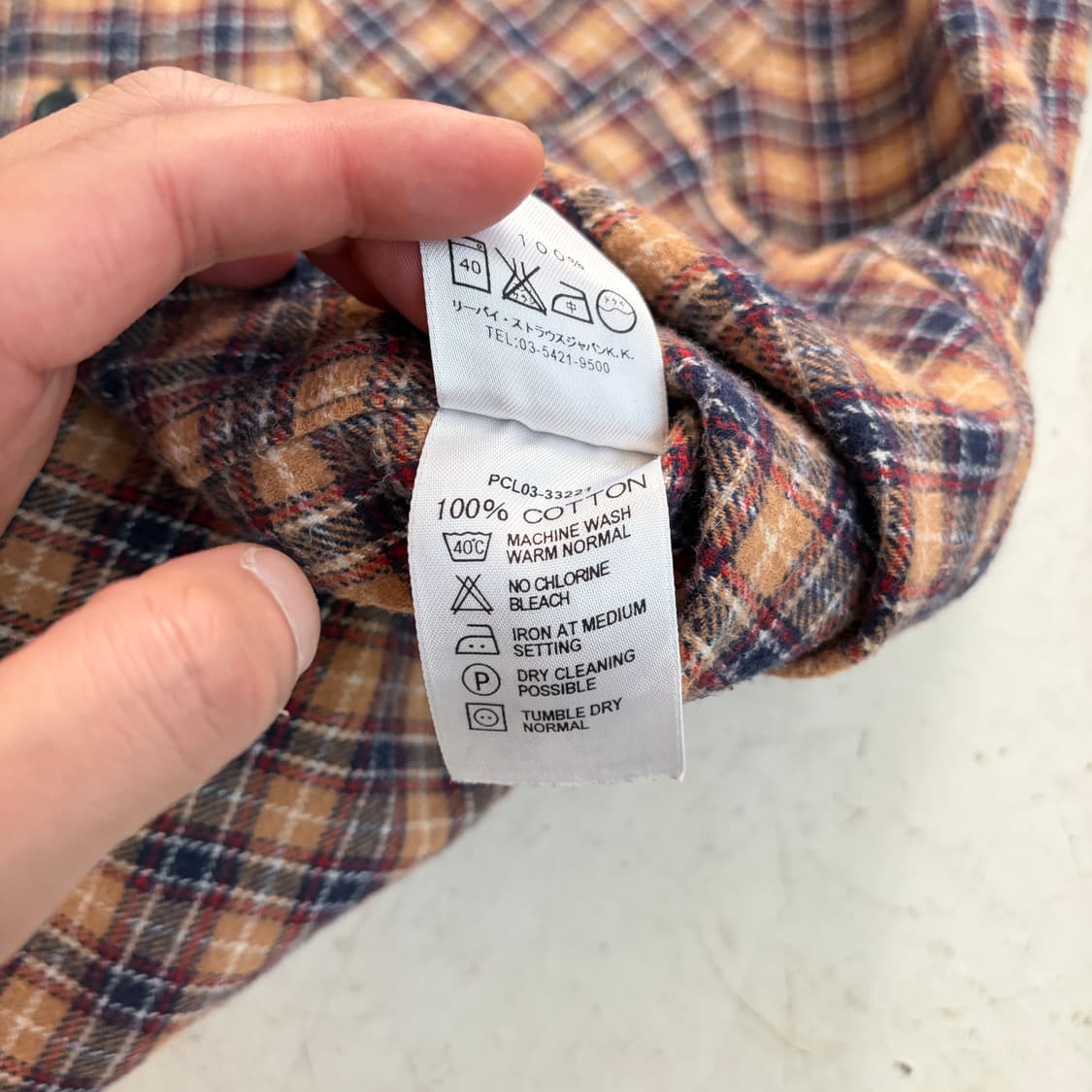 90s 리바이스 알래스카 빈티지 플란넬 체크셔츠 L 상품이미지8