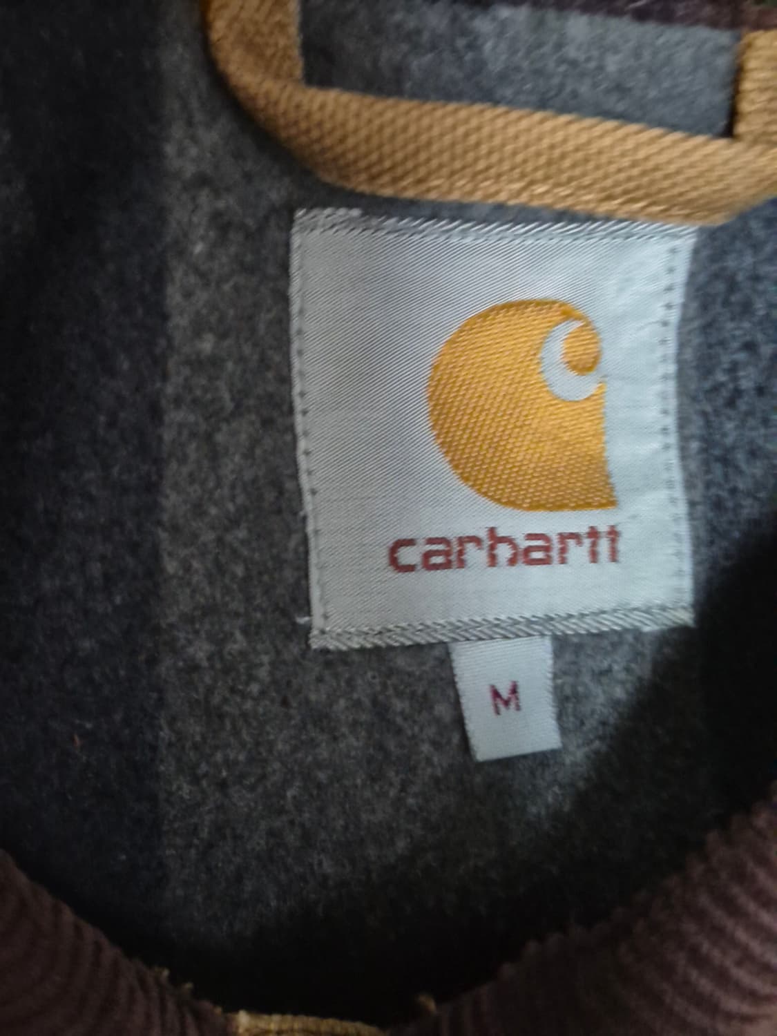 칼하트 초어 자켓 브라운 M 상품이미지3
