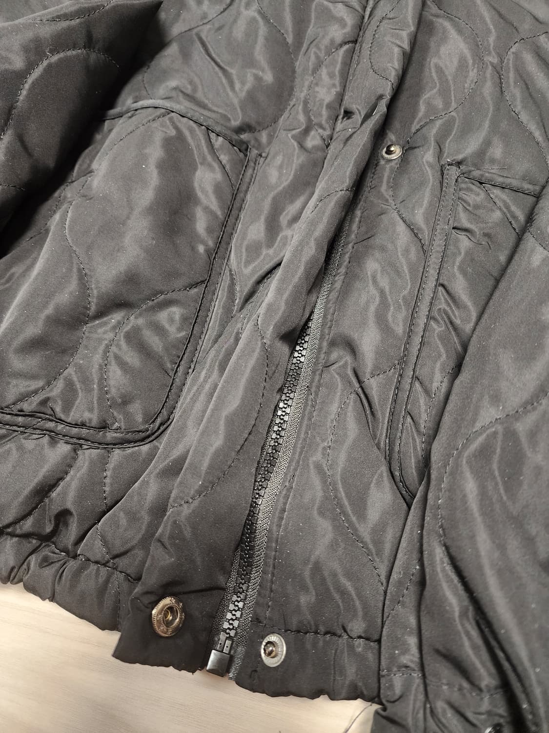 스파오 블루종 퀼팅 점퍼 상품이미지5