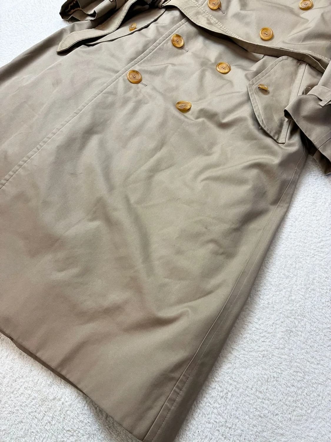 버버리 90's 풀구성 카라 울 라이너 원패널 트렌치 코트 PN5882 상품이미지4