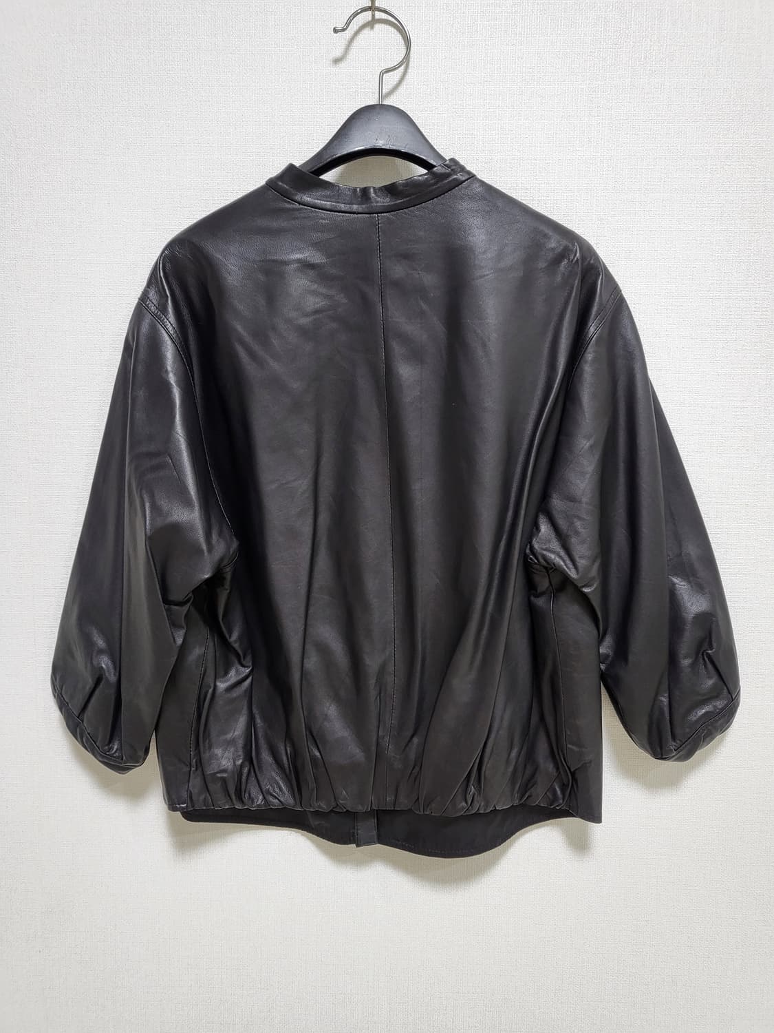 디젤 블랙 리얼가죽 셔츠 자켓 free 상품이미지3