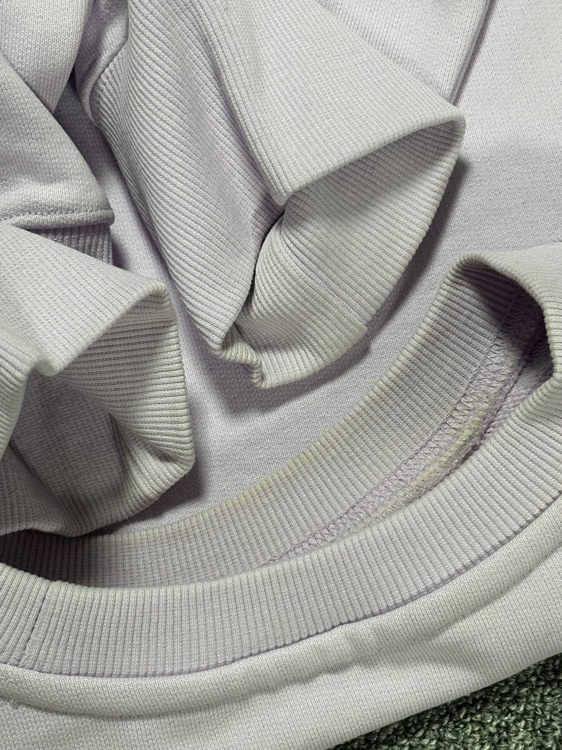 (L) 렉토 크루넥 스웻셔츠 맨투맨 라벤더 상품이미지10