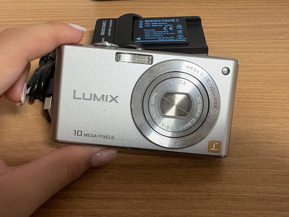 PANASONIC 파나소닉 루믹스 LUMIX FX37 디카 실버 상품이미지1