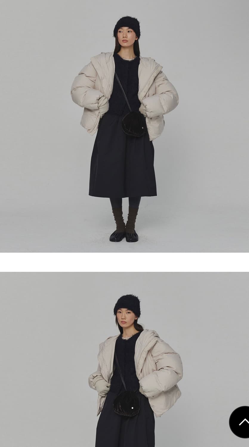 아모멘토 후디드 패딩 상품이미지4