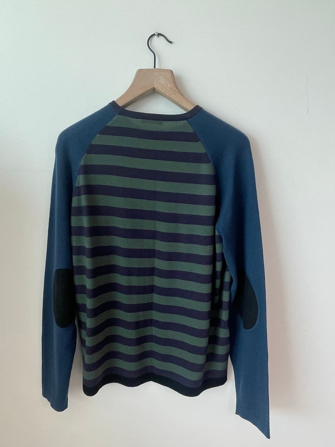 홀랜드에스콰이어 메르노 스웨이드 패치 니트 XL 105 상품이미지5