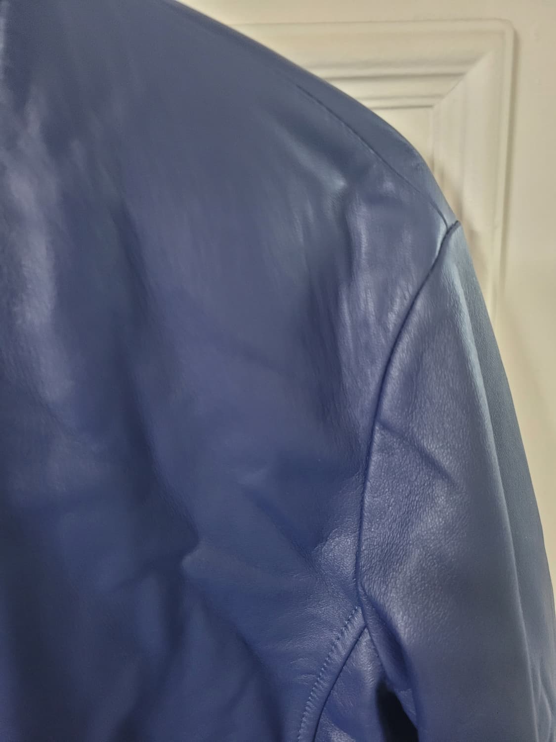 로보 양가죽 블루종 자켓 상품이미지5