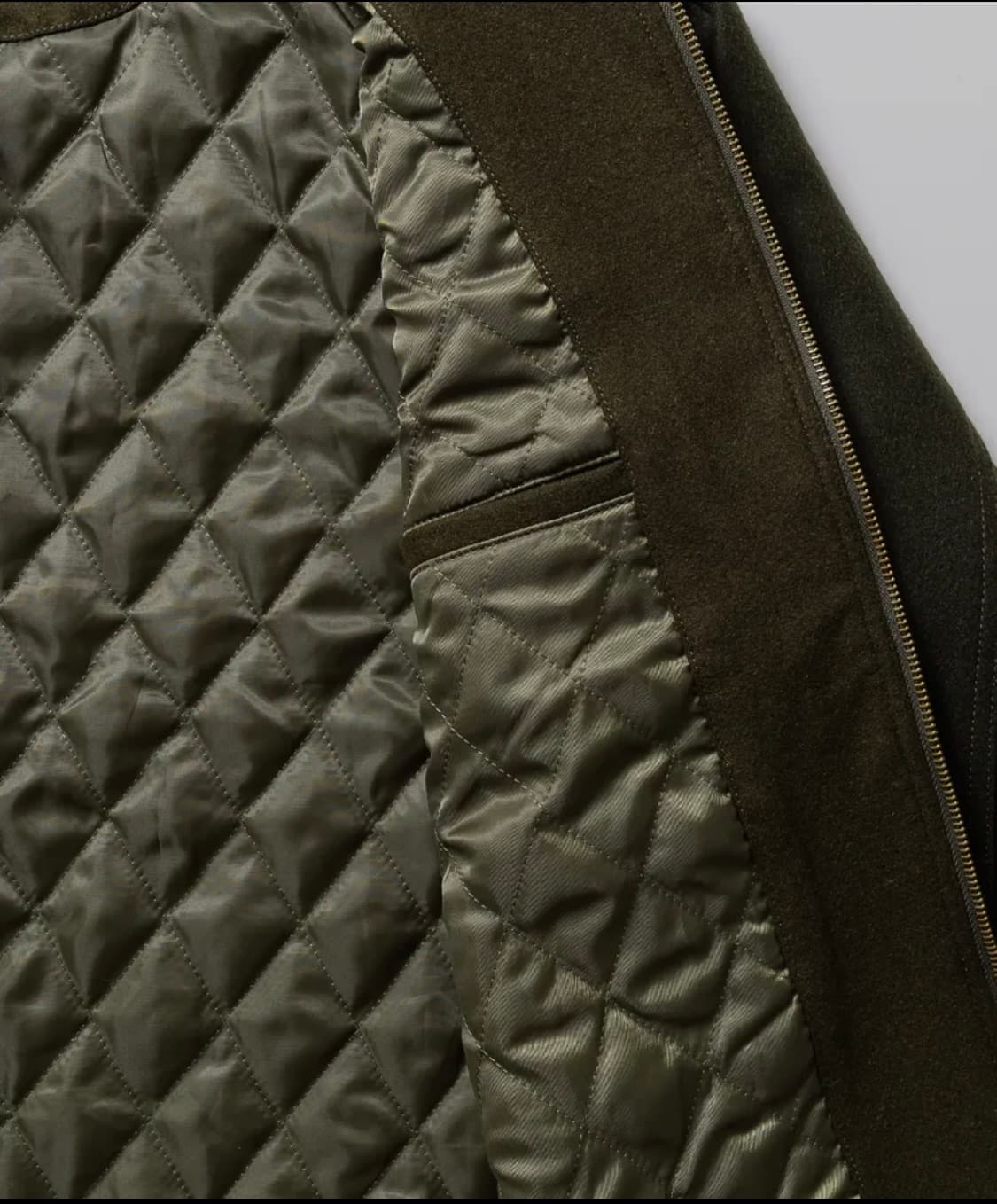 디키드 울 초어자켓 올리브 m 상품이미지2