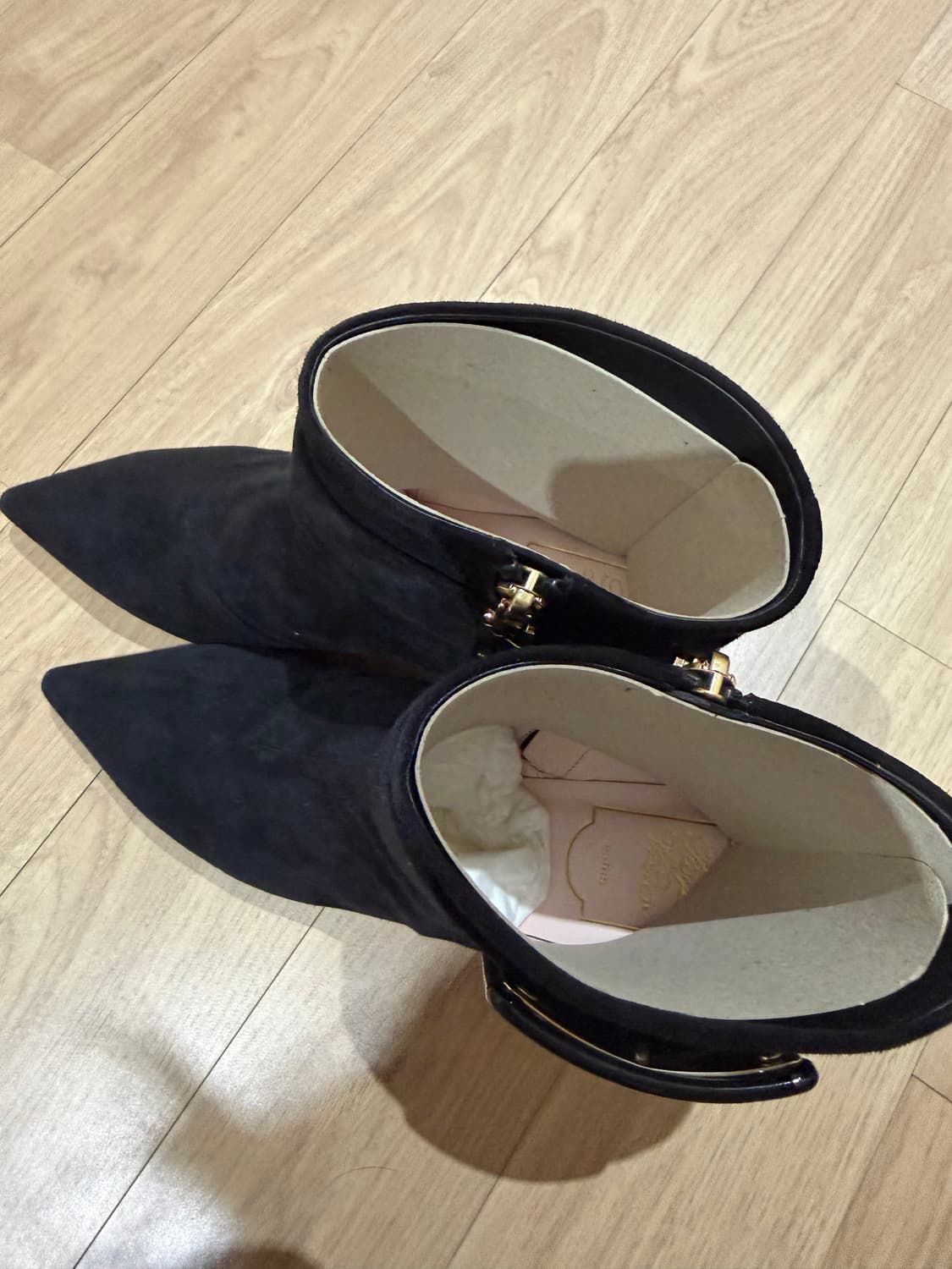 미착용) 로저비비에 벨벳 부츠 상품이미지3