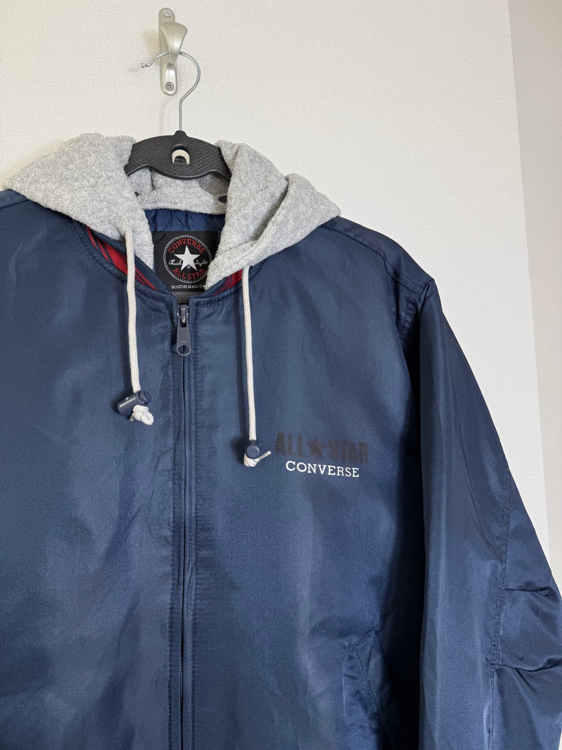 컨버스 올드스쿨 네이비 패딩자켓 상품이미지3