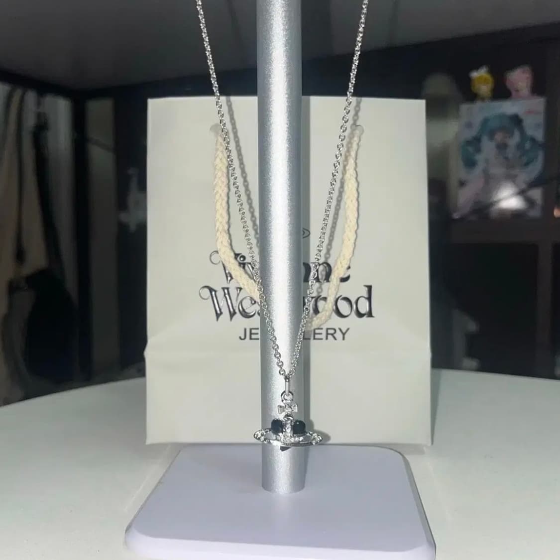 비비안웨스트우드 디아망떼 블랙 풀박스 상품이미지5