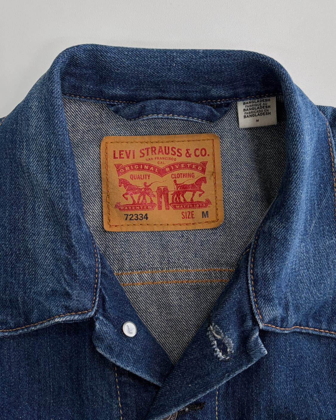 [M]리바이스 Levi's 3세대 데님 트러커 자켓 72334 상품이미지8