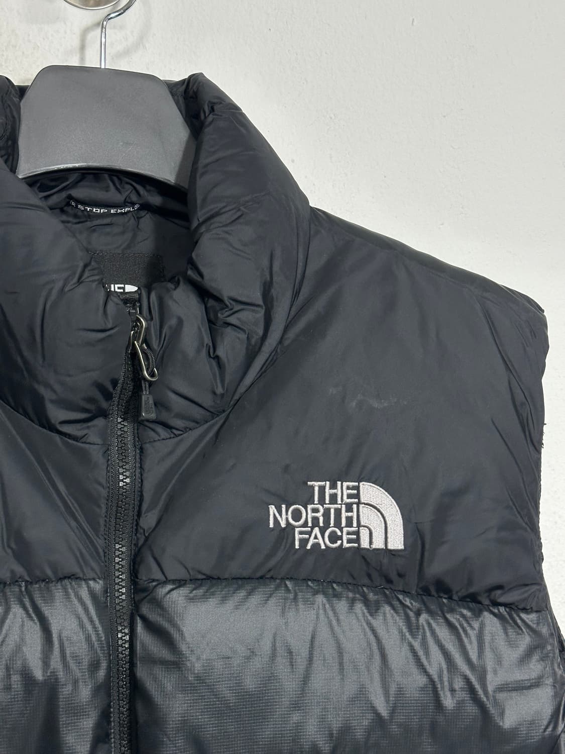 노스페이스 눕시700 구스 패딩 베스트 XL 블랙 상품이미지2