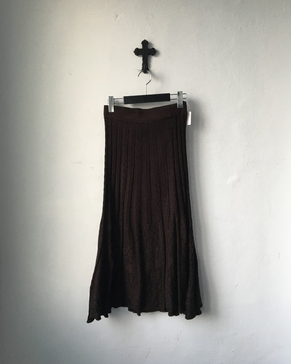 Pattern point knit skirt 상품이미지1