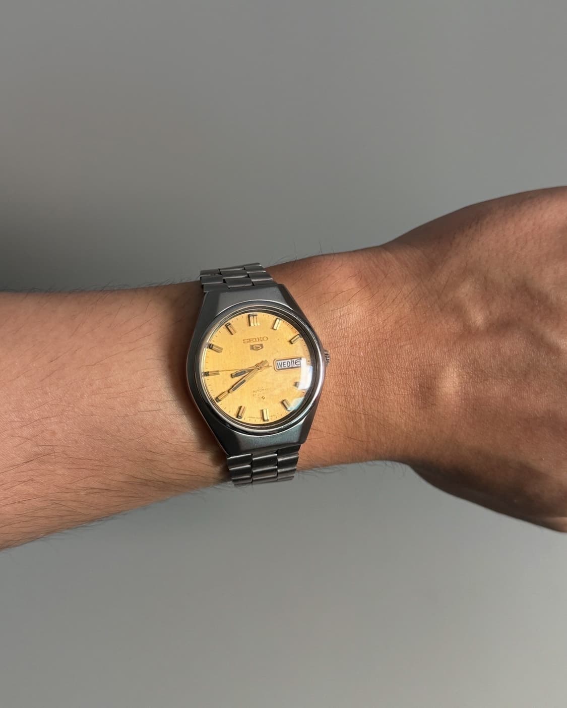 vintage SEIKO 5 Automatic metal watch 상품이미지6