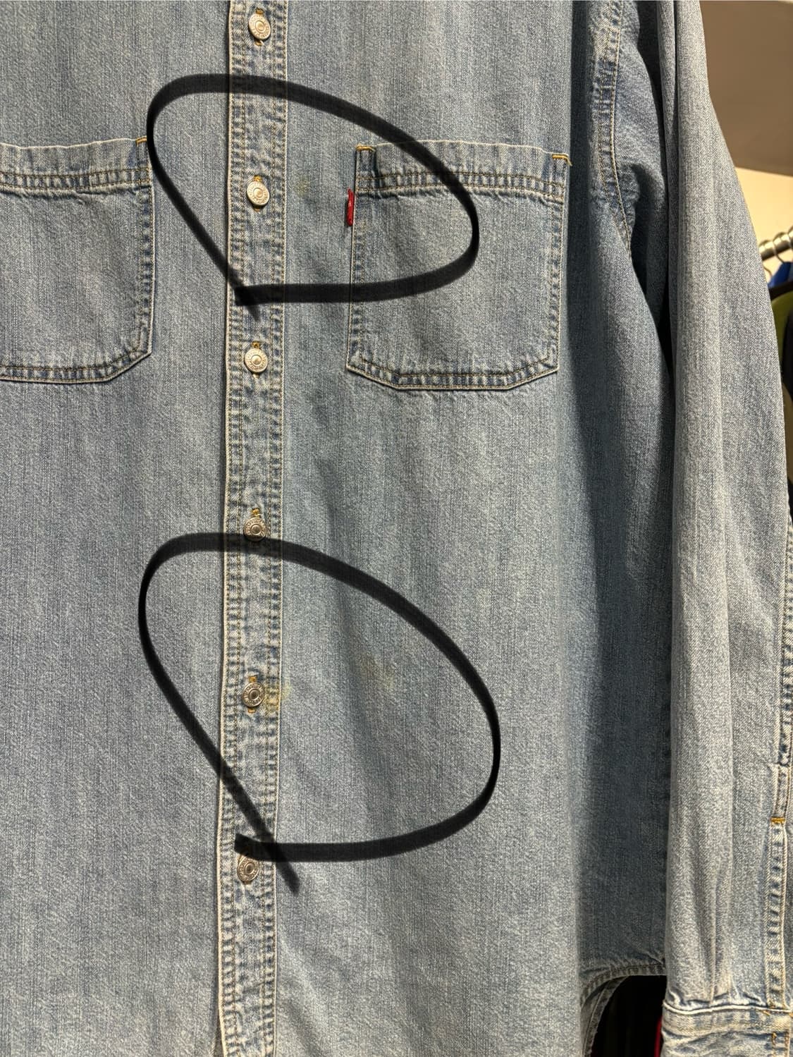 리바이스 데님 셔츠 상품이미지6