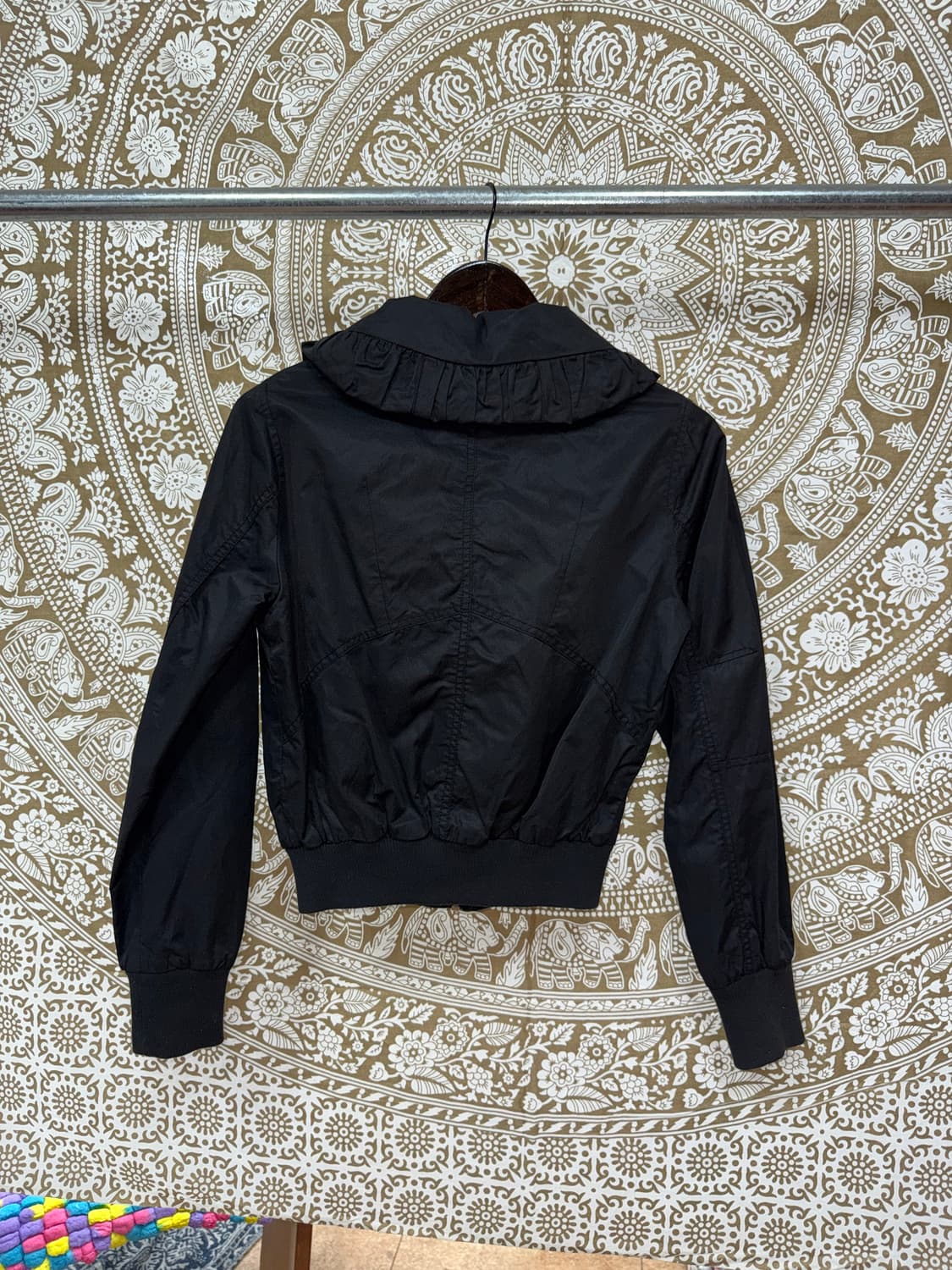 코데즈컴바인 여성 하이넥 바람막이 자켓  상품이미지7