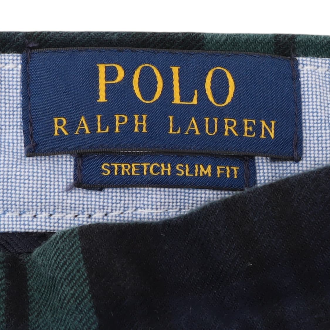 폴로 랄프로렌 타탄 체크 스트레치 슬림 코튼 팬츠 상품이미지7