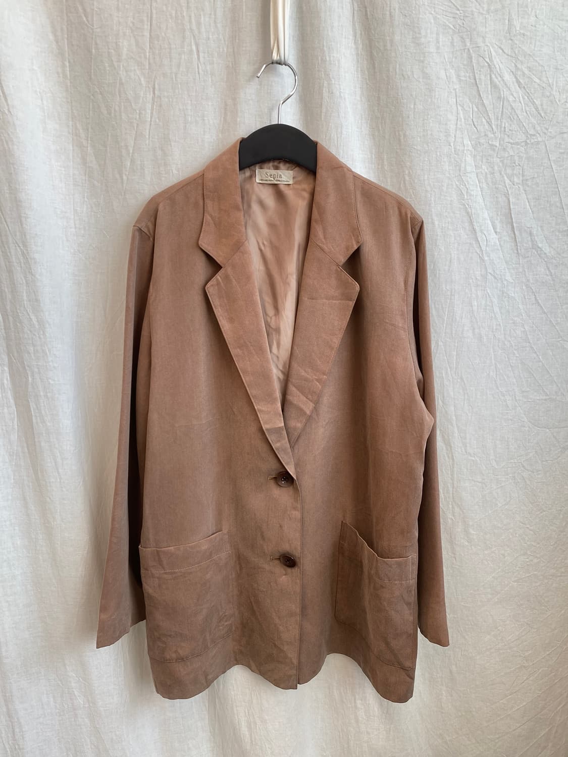 빈티지 브라운 자켓(L) 상품이미지2