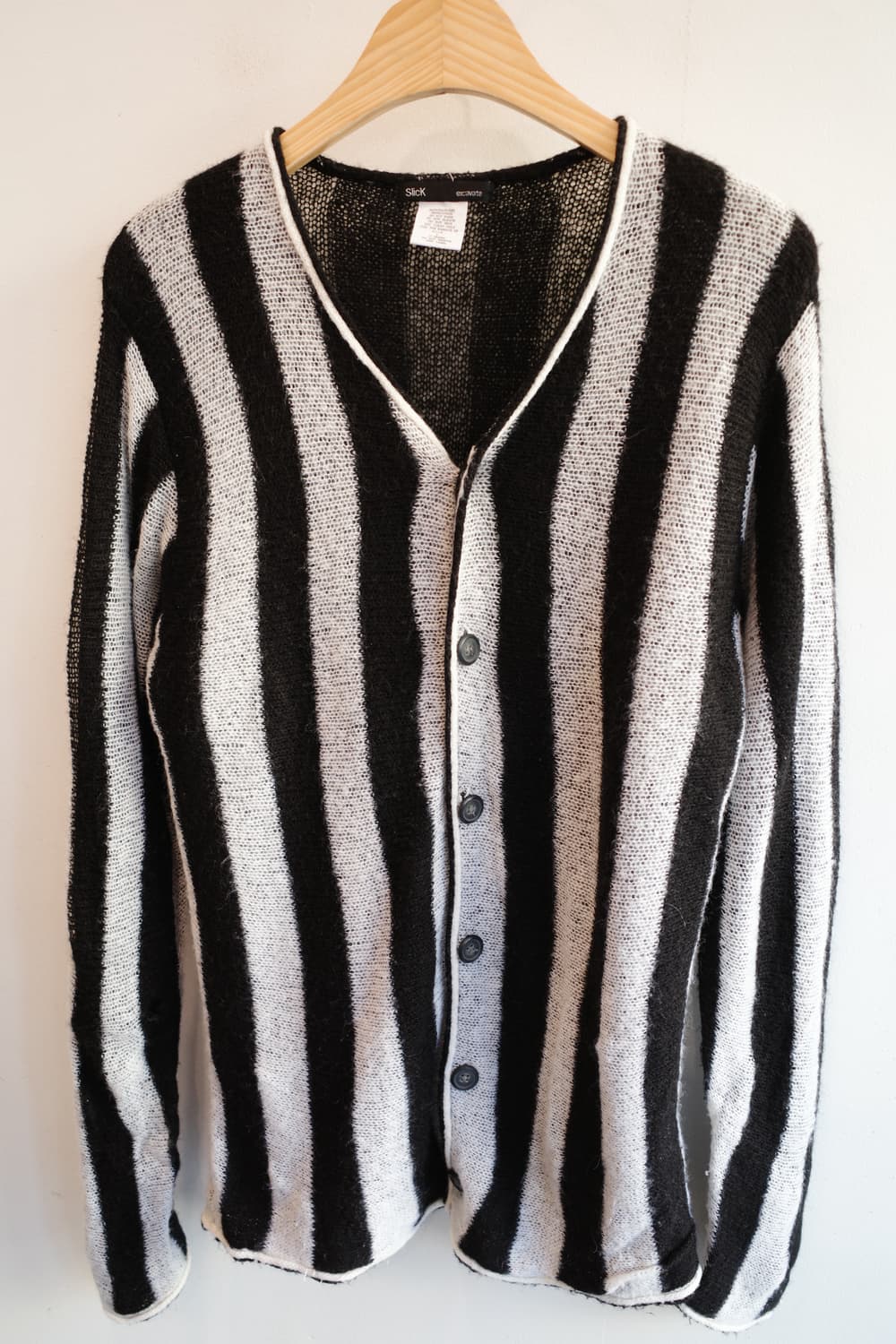 Slick 모헤어 혼방 스트라이프 가디건 상품이미지2