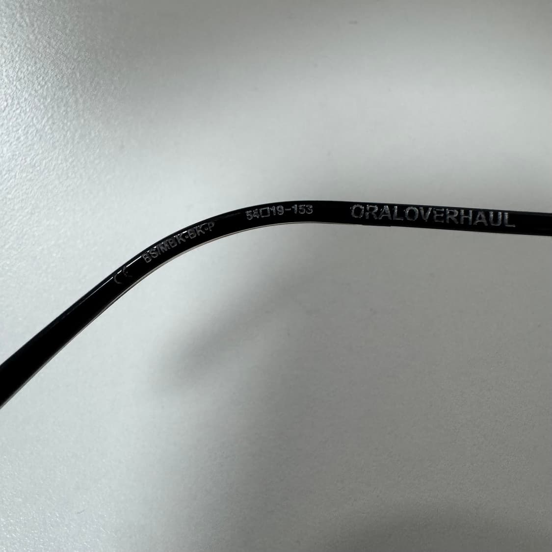 크롬하츠 오랄오버하울 안경 블랙 상품이미지4