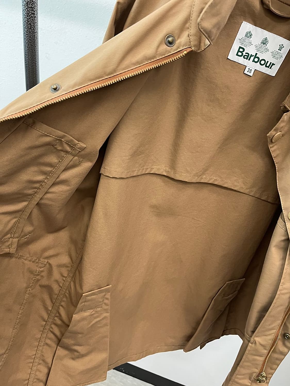 여)  바버 논왁스 비데일 자켓  상품이미지7