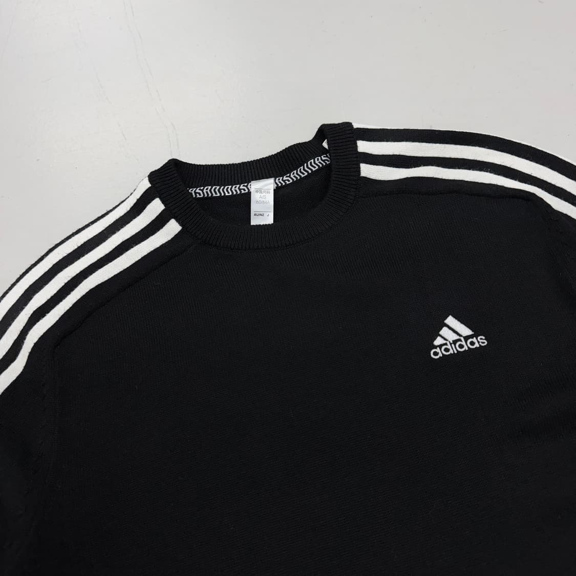 아디다스 삼선 니트 블랙 상품이미지4