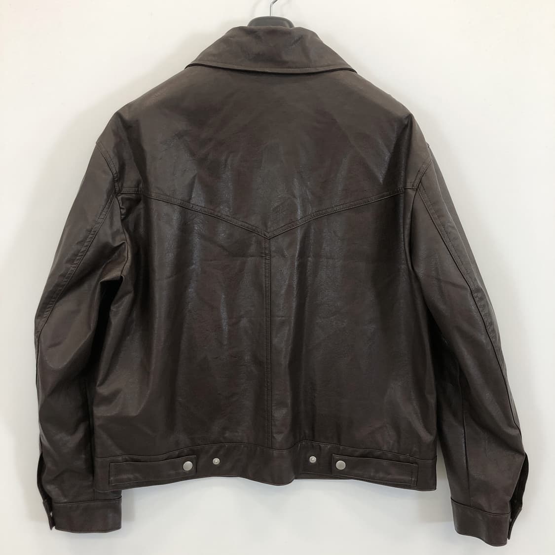 라퍼지스토어 버핑레더자켓 L 브라운  상품이미지4