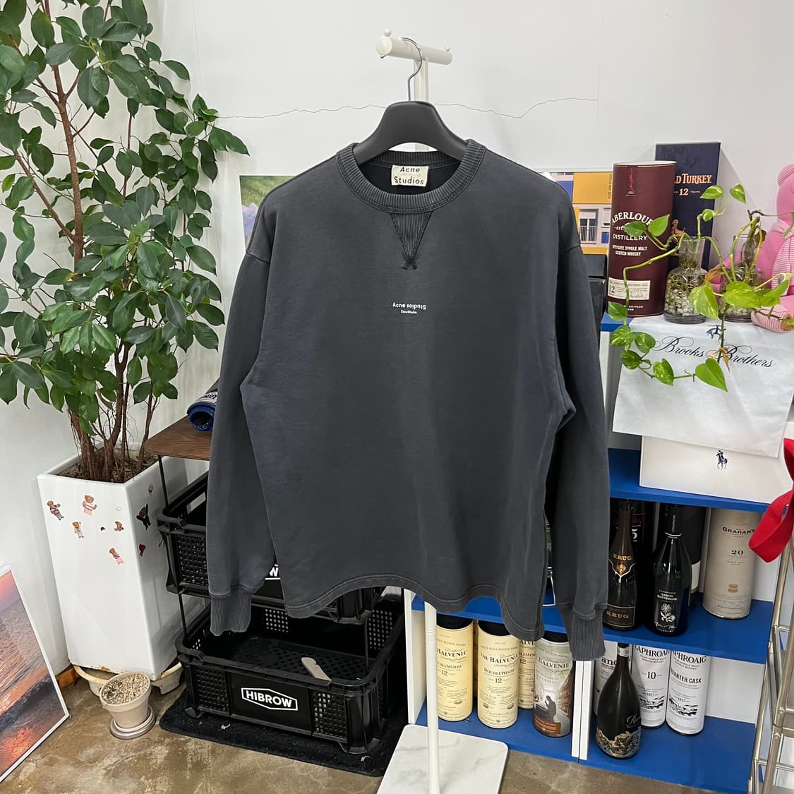 아크네스튜디오 스탬프 맨투맨 S 상품이미지1