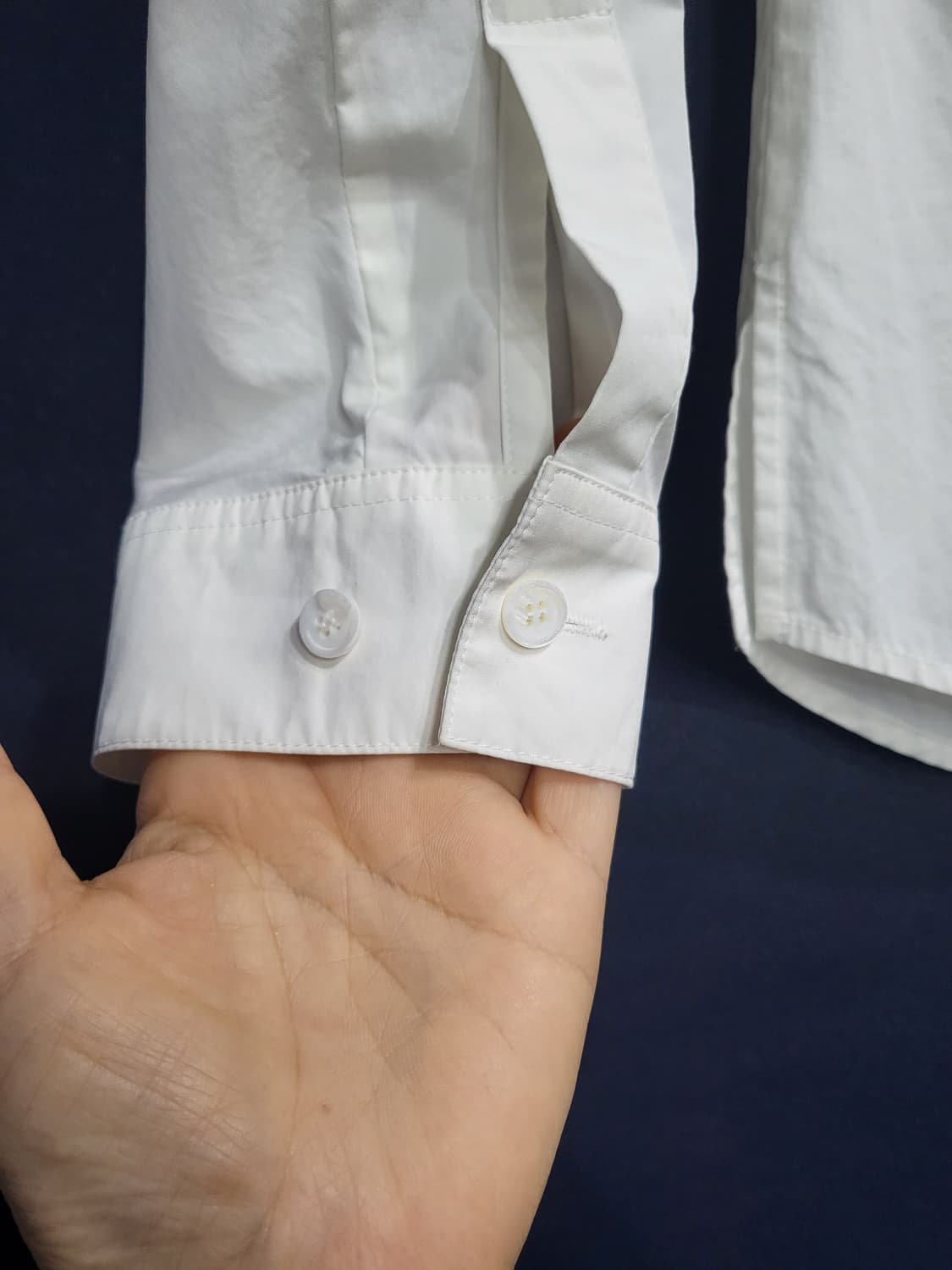 준지 로고자수 셔츠남방 상품이미지6