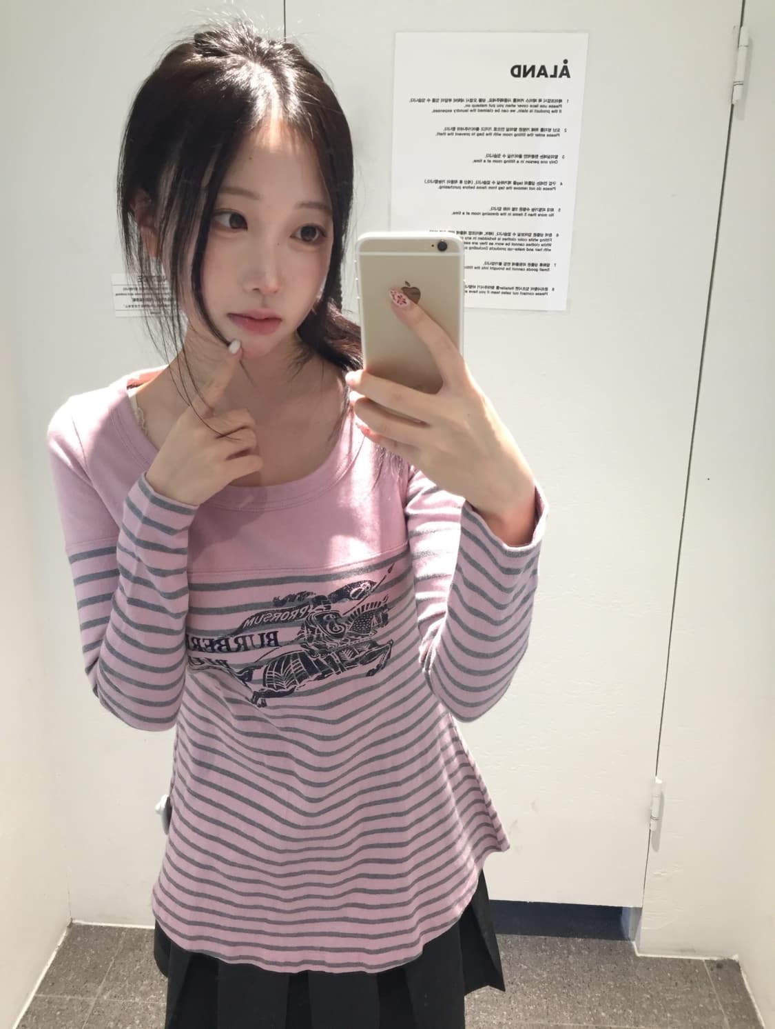 버버리 빈티지 롱슬리브 상품이미지1