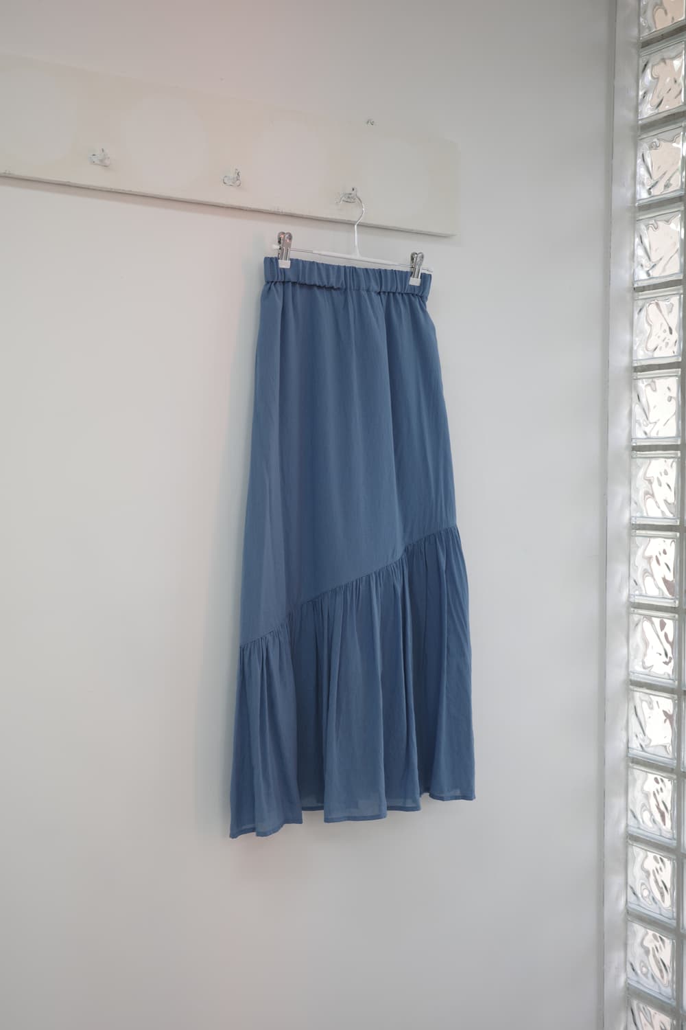 Blue flare skirt 상품이미지3