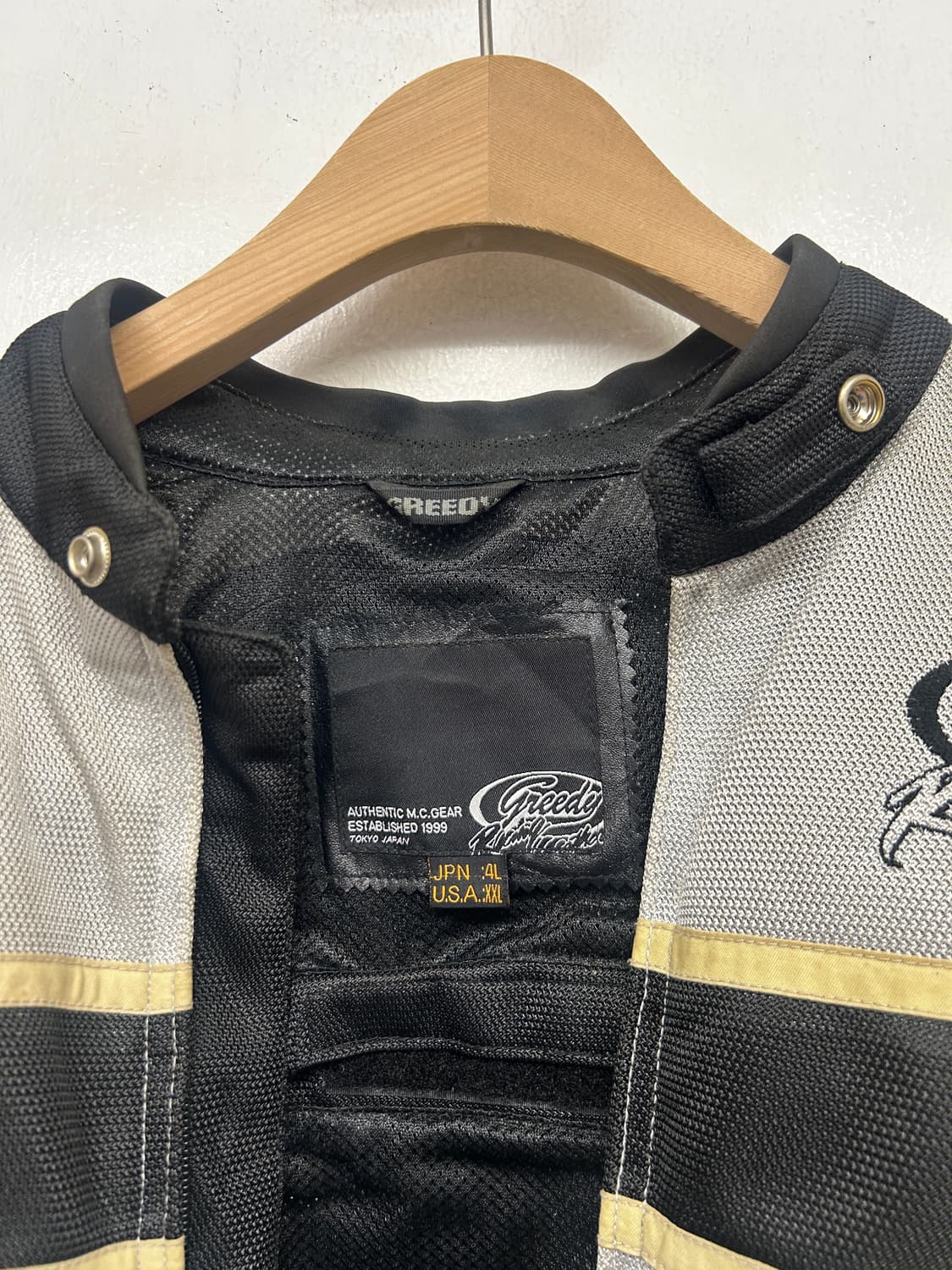 Greedy M.C.G 라이더 자켓 실버/블랙 상품이미지2