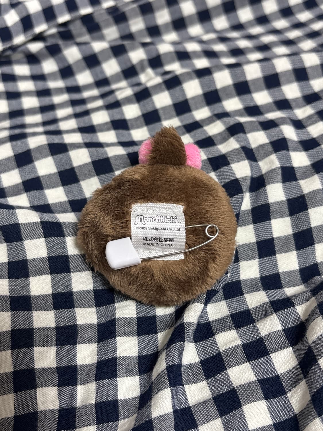 몬치치 우는 얼굴 브로치 상품이미지2