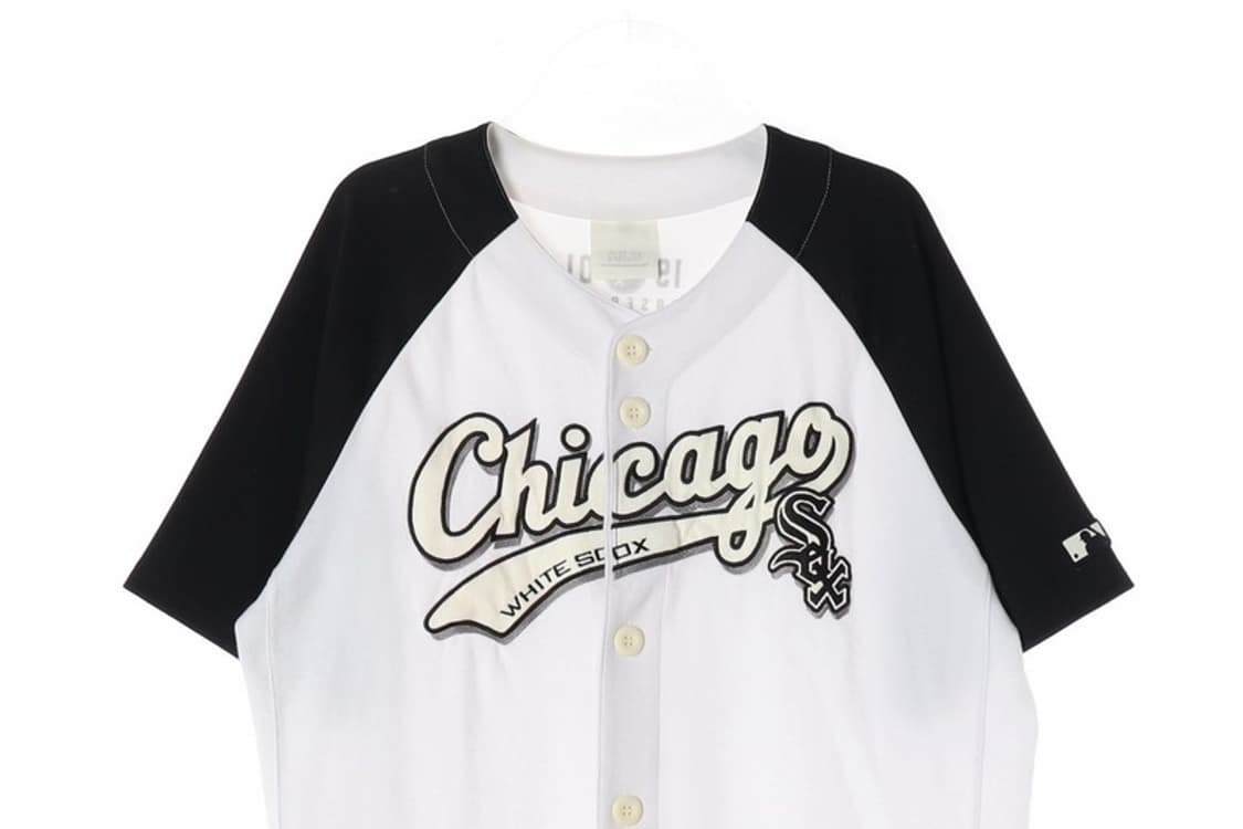 MLB 시카고 화이트삭스 자수 로고 베이스볼 져지 상품이미지3