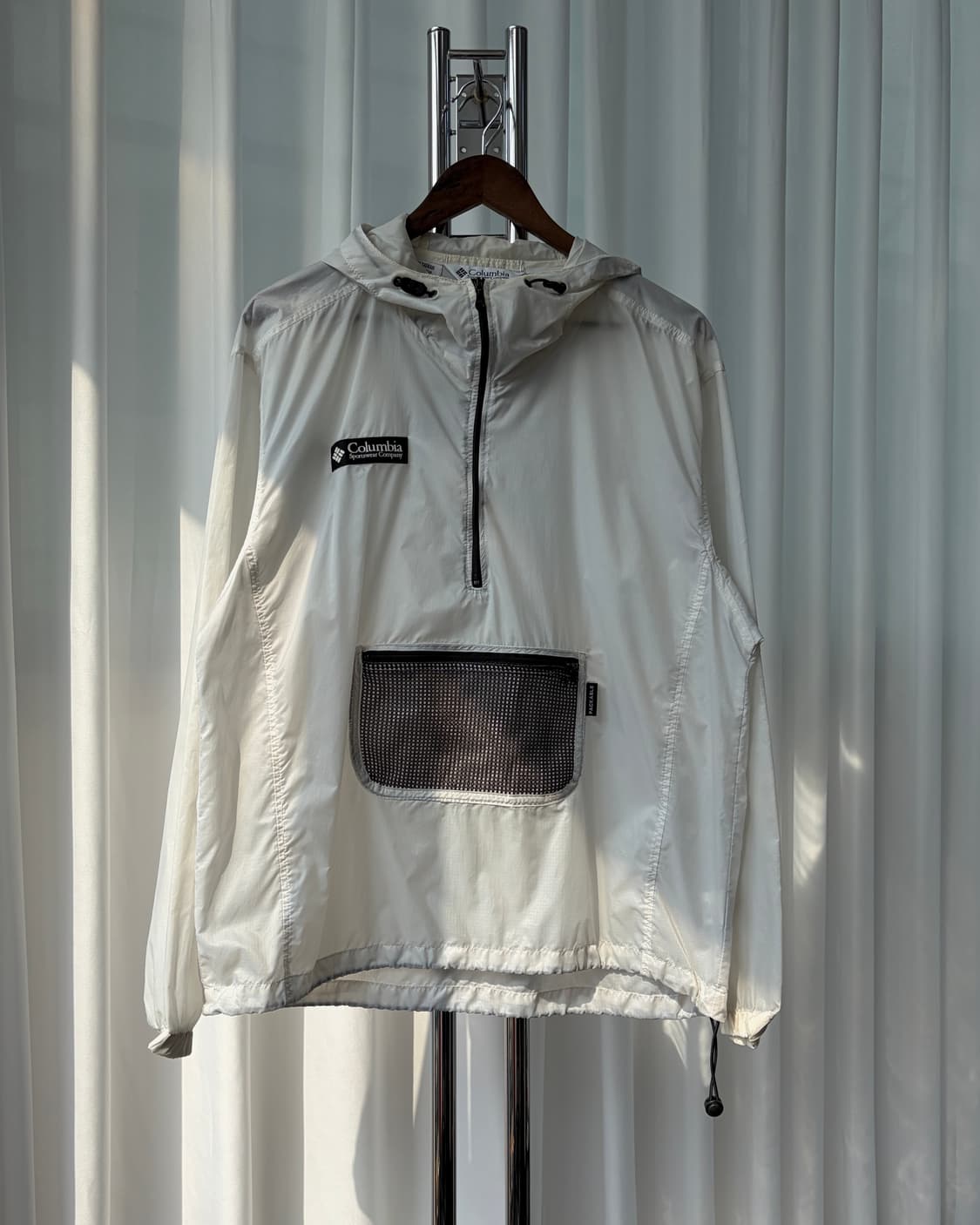 [M-L]컬럼비아 JPN 90s 패커블 하프집업 바람막이 상품이미지3