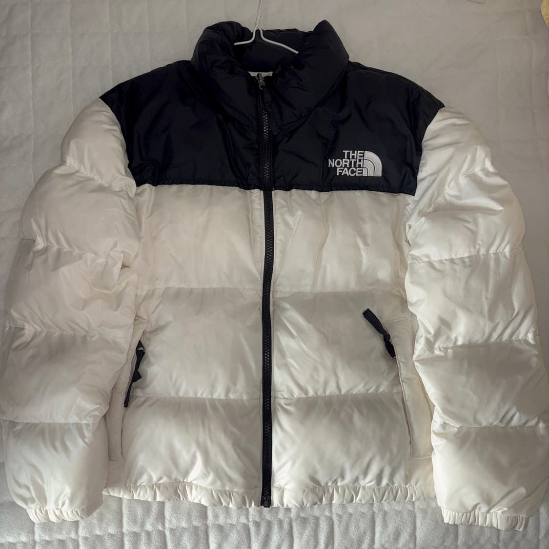 노스페이스 눕시 하이브리드 다운 볼 자켓 아이보리 (W) 상품이미지1